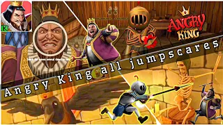 Angry King jumpscares , chase music and bad ending