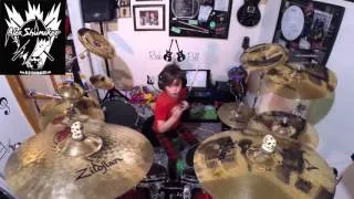 Alex Shumaker Drum Cover Skid Row "18 and Life"