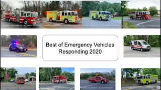 Best of Emergency Vehicles Responding 2020 (Part 1)