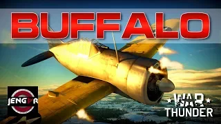 War Thunder Realistic: F2A-1 Buffalo [Master of Shenanigans!]