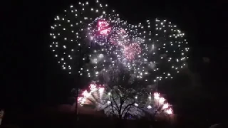 новогодний салют в Праге 2018