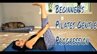 Beginner's Easy and Gentle Pilates 2nd part series Fundamentals Progression at home