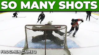 Sometimes Your Team Needs You To Steal Hockey Games | Frogmen GAME 2  - GoPro Hockey Goalie