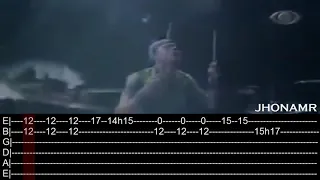 RHCP - Otherside solo Live - Sao Paulo, Brazil (2002) John Frusciante - TABS