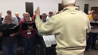 Angels From the Realms of Glory--rehearsal video