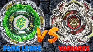 Beyblade 4D Metal Fury Battle -  Fang Leone VS Variares - Beyblade Rapidity Unboxing