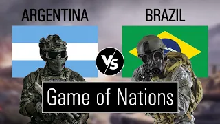 Brazil vs Argentina military power comparison (military comparison)