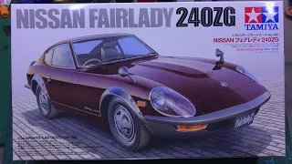 Unboxing: 1:24 Scale Tamiya Nissan Fairlady 240ZG | New Release 2021 | What's in the box