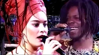 ICE MC. ft. ALEXIA  /  Think About The Way / EN VIVO / HQ / 90s