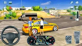 Taxi Simulation 2020 #7: BMW M3 Coupe Cab - Driving in LA and Rome - Android Gameplay