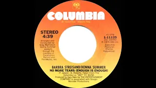 1979 HITS ARCHIVE: No More Tears (Enough Is Enough) - B Streisand/D Summer (#1 record--U.S. 45 ver.)