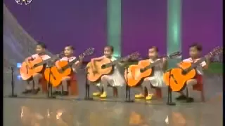 [Guitar] Cha Sun Chong et al. - "Our Kindergarten Teacher" {DPRK Music}