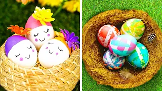 CUTE EASTER EGG DECORATING IDEAS