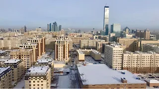Сердце Центральной Азии - Нур-Султан. (Самое высокое здание в Центральной Азии) Абу-Даби Плаза