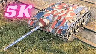 E 25 - 5K Damage 10 Frags World of Tanks , WoT Replays tank battle