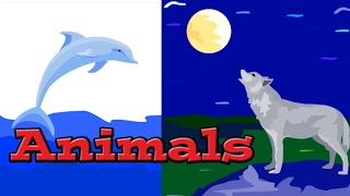 Learning Animals for Children - Animal Sounds | Kids Learning Videos