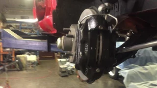 1966 Ford Mustang front suspension installed