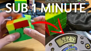 3x3 Blindfolded: How to be Sub 1 Minute (3BLD)