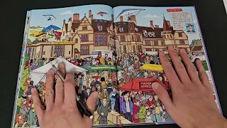 ASMR Finding Items in Only Fools and Horses "Where's Del Boy" Book - Part 4. Contains Spoilers!