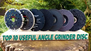 Top 10 awesome and useful angle grinder discs