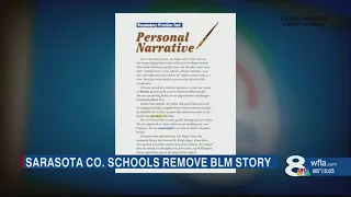 Sarasota school district pulls 'BLM' passage from 5th grade textbooks