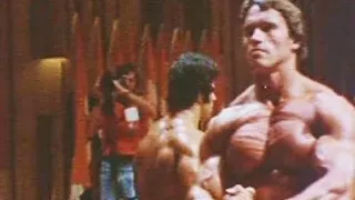 Arnold Schwarzenegger rare video of 1975 Mr Olympia #bodybuilding #gym