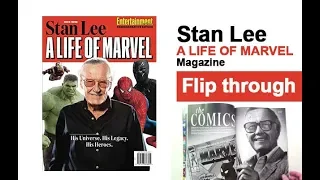 Stan Lee A Life of Marvel Magazine Flip Through