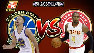 Golden State Warriors vs Atlanta Hawks - Full game | March 6, 2017 | Season 2016-17 | NBA 2K17