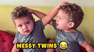Messy Twins Fighting | Cutest Moments of Twins