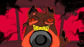 Cursed cat Alastor lives in my head rent free (Animatic)