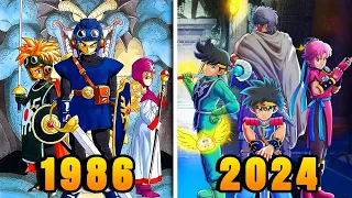 Evolution of Dragon Quest Games 1986 - 2023
