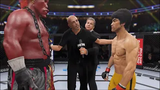 UFC 4 - Red Dragon vs. Bruce Lee - Crazy UFC 👊🤪