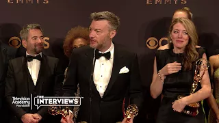 Charlie Brooker on a more optimistic episode of "Black Mirror" winning — 2017 Primetime Emmys