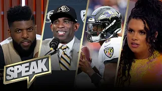 Deion Sanders advises Lamar Jackson to 'stop explaining yourself to fools' | NFL | SPEAK