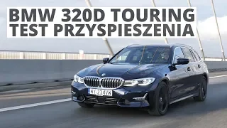 BMW 320d Touring 2.0 Diesel 190 KM (AT) - acceleration 0-100 km/h