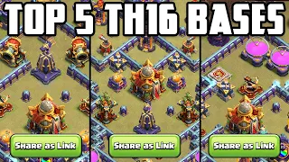 *Top 5* Town Hall 16 Bases with TH16 Base Link (Clash of Clans)