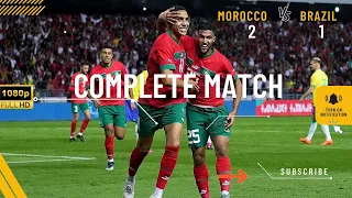 Morocco Vs Brazil 2-1 Full match HD