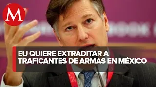 EU, dispuesto a extraditar traficantes de armas pero México no lo ha pedido  Landau