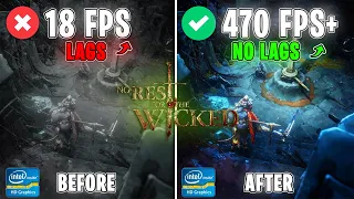 No Rest for the Wicked - BEST PC Optimization Settings for Max FPS!