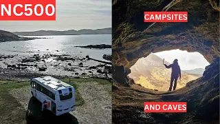 Hidden Gem of a Campsite on the NC500 and Britain's highest waterfall in our Motorhome