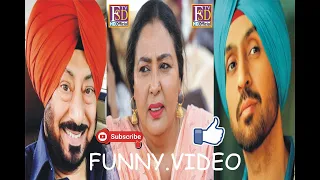 funny video punjabi (Anita Devgan)=Diljit Dosanjh=Jaswinder Bhalla FSD.TV.HD.Official