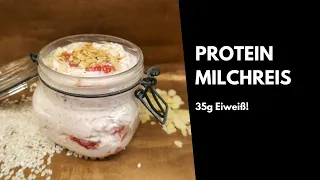 Protein Milchreis Rezept I Milchreis mit viel Eiweiß