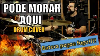 PODE MORAR AQUI 🔥 Drum Cover 🔥 Theo Rubia (Mateus Kerr)