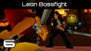 Kingdom Hearts 1.5 HD ReMIX FM Walkthrough [Part 6] [Leon Bossfight]