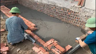 Step-By-Step Technique To Build Beautiful Stone Steps For The Porch Of The House