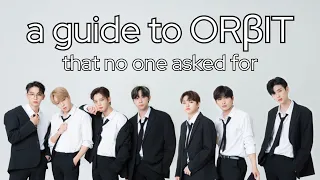 A Guide to ORβIT (that no one asked for)