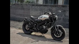 QUÂN BÉO MOTOR l REVIEW YAMAHA XSR155 ĐỘ mini BOBBER SIÊU ĐẸP VÀ NGẦU, YÊN GẬP RA VÀO GIÁ CỰC TỐT