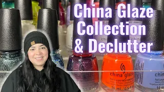 China Glaze Nail Polish Collection & Declutter - Janixa - Nail Lacquer Therapy