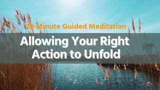 Allowing Your Right Action to Unfold