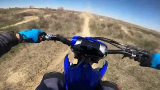 2023 YZ450FX breaking in the new bike.